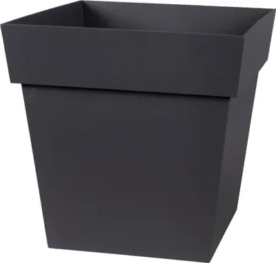 Produktbild von Topf aus Polypropylen, L.32 x B.32 x H.32 cm, Anthrazit