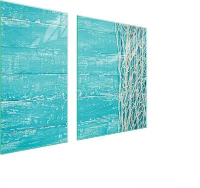 Produktbild von Glasschutzplatte Für Herd 90X52 Türkis