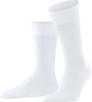 Produktbild von FALKE Sensitive London Socken Herren white 47-50