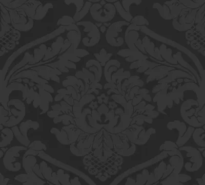 Produktbild von A.S. Creation | Black & White 4 | 552631 | Vliestapete | Barock | 0.53 x 10.05 m | Schwarz | Wohnzimmer | Flur | Büro | Küche | Wohnräume