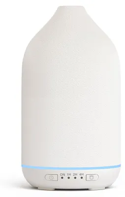 Produktbild von Diffusor für ätherische Öle aus Keramik, 200 ml, Ultraschall-Aromatherapie-Vernebler