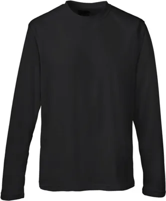 Produktbild von Just Cool JC002 | Herren Long Sleeve Cool Trainings longsleeve T-Shirt - Farbe: Jet Black - Größe: M