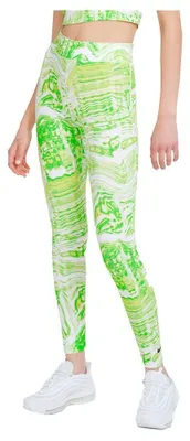 Imagen del producto de Leggings para mujer Nike W NSW LGGNG AOP, color blanco/amarillo claro, talla XL