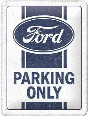 Produktbild von Nostalgic-Art - Blechschild 15 x 20 cm - Ford - Parking Only