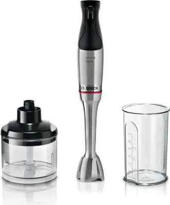 Zdjęcie produktu dla Bosch Serie 6 MSM6M820, Blender immersyjny, 1,4 m, 1200 W, Czarny, Stal nierdzewna