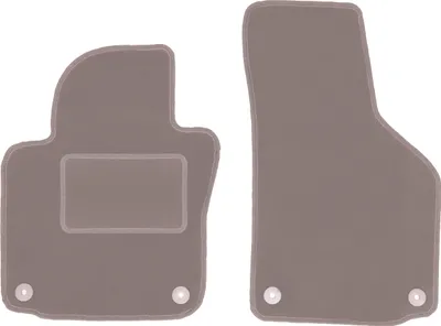 Immagine prodotto di Tappetini auto in velluto per Skoda Octavia II estate, liftback (2004-2013) - tappetini anteriori LUX beige (2 pezzi)