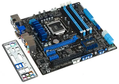 Image de Asus P8H77-M PRO Carte mère de bureau - Chipset Intel H77 Express - Socket H2 LGA-1155 - Micro ATX - 1 x support de processeur - 32 Go de mémoire vive (RAM) DDR3 maximum - Support CrossFireX - Support Serial ATA/600, Serial ATA/300 RAID