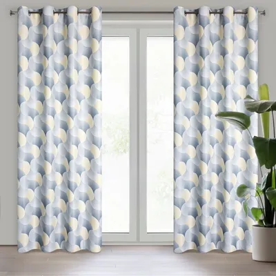 Produktbild von Vorhang ASETA  silber ŻÓ 140x250 cm  Ösen Ösenvorhang
