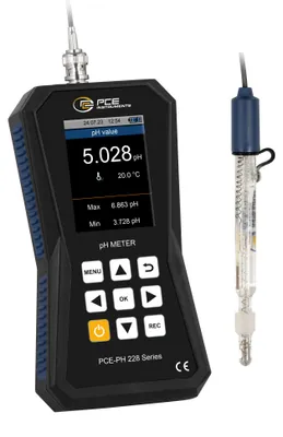 Produktbild von PCE Instruments Hochpräzises pH-Messgerät PCE-PH 228LAB-LC