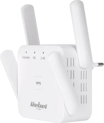 Zdjęcie produktu dla Repeater - wzmacniacz sieci bezprzewodowej 2.4+5 GHz Rebel