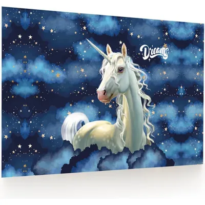 Immagine prodotto di Tappetino da tavolo Oxybag 60 × 40 cm - Unicorno 1