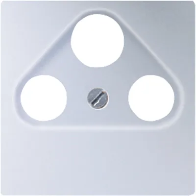 Produktbild von JG A 500 Koax-Abdeckung A561PLSATAL 3fach für SAT-TV Aluminium
