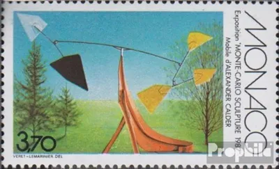 Produktbild von Briefmarken Monaco 1987 Mi 1807 (kompl.Ausg.) postfrisch Skulpturenausstellung