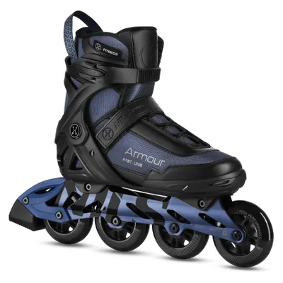 Image de Rollers NILS EXTREME ARMOUR NA22151, taille 45, roulements ABEC-7, châssis en aluminium avec frein