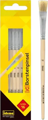 Produktbild von Idena Borstenpinsel Größe 16 FSC100%