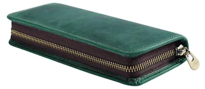 Immagine prodotto di Custodia in pelle con zip – Portapenne – Pochette per cosmetici – Beauty case – Portachiavi – Portamonete – 9/2 scomparti per penne – Astuccio per penne