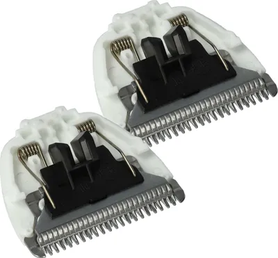 Produktbild von vhbw 2x Scherkopf Ersatz für Panasonic WER9714Y, WER9714 für Rasierer Weiß