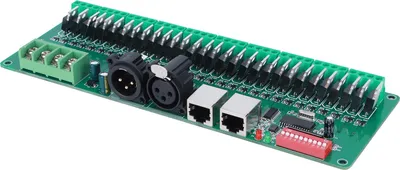 Obrázek produktu pro 30CH DMX512 konstantní dekodér LED kontrolér dekodér pro LED pásek světla Stage Bar dodává 5-24V
