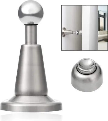 Produktbild von Türstopper, Türhalter aus Edelstahl, magnetischer Türstopper, Wandtürstopper