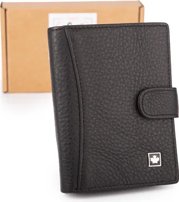 Produktbild von WILD Things Only Herren Geldbörse RFID Druckknopf Echtleder Schwarz