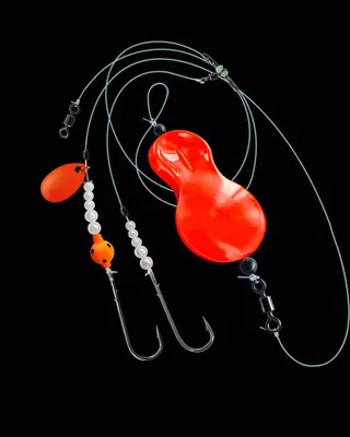 Produktbild von Jenzi Inline-Buttlöffel montiert 110cm UV Orange 80g