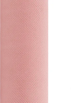 Produktbild von 9m Rolle Tüll 30cm, Farbauswahl:altrosa 158