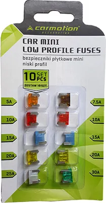 Produktbild von Kfz-Mini-Micro Flachsicherungen Steckanschlüsse 3,6mm 5 A bis 30 A Neu