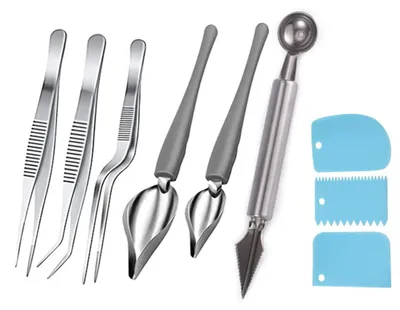Productafbeelding van Set van 9 Decoratielepels en Keukenaccessoires