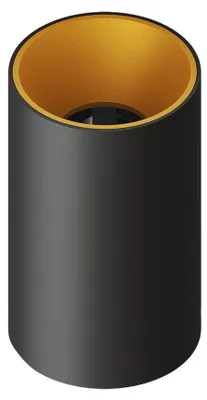 Image de Ledvion spot LED en saillie noir rond douille GU10 sans ampoule dimmable