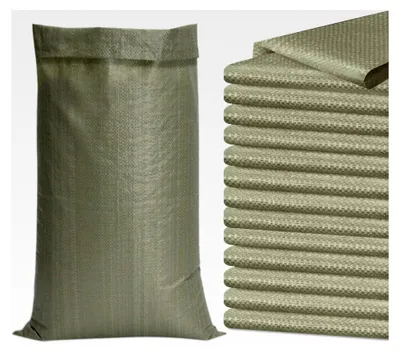 Produktbild von Gewebesäcke, 15 Stück Sandsäcke für Hochwasserschutz, 70x113cm, Bauschuttsäcke, Big Pack Sack für Gartenabfälle und Hochwasserschutz