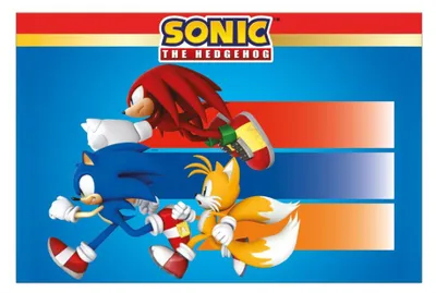Immagine prodotto di Tovaglia di plastica Sonic the Hedgehog Sega 120×180 cm
