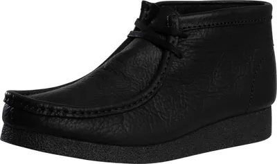 Produktbild von Clarks Wallabee Evo Lederstiefel, Schwarz 46 EU