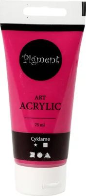 Image de Creativ Company Pigment Art peinture acrylique Cyklame, 75 ml