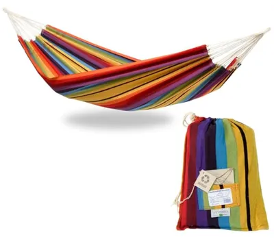 Zdjęcie produktu dla AMAZONAS Hamak XL Barbados Rainbow 230x150cm dla 1-2 osób