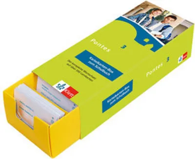 Obrázok produktu pre Pontes 3. Vokabel-Lernbox zum Schulbuch