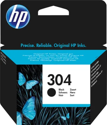 Produktbild von HP N9K06AE Tintenpatrone schwarz No. 304
