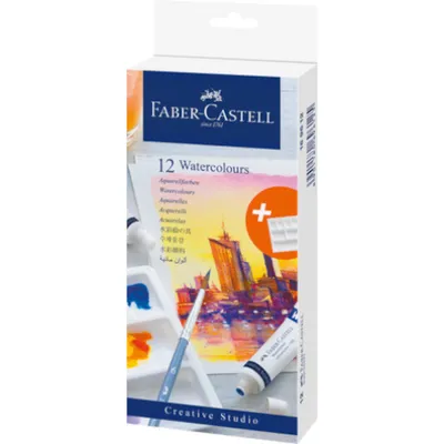 Produktbild von Faber-Castell 169612, 9 ml, Multi, Waschbar, 12 Stück(e)
