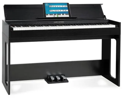 Obrázek produktu pro Klasické elektrické piano Cantabile DP-S1 SM, matně černé