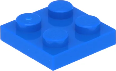 Obrázok produktu pre Lego® 2x2 dosky 3022 - 250 dielikov modrá