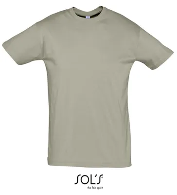 Image de SOLs 11380 | Regent 150 T-shirt homme - Couleur : Kaki - Taille : S