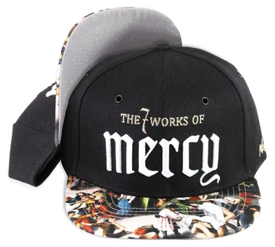 Immagine prodotto di Cappello da baseball modello snapback - Unisex - Regolabile - Nero - Modello streetwear alla moda