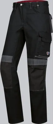 Produktbild von BP Komfort-Arbeitshose mit Kniepolstertaschen 1797 Gr. 58-kurz schwarz