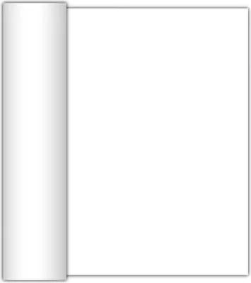 Produktbild von Tischläufer stoffähnlich 40cm x 6m Rolle Weiß