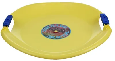 Image de Sáňkovací talíř TORNÁDO SUPER PLASTKON 56 cm - žlutá