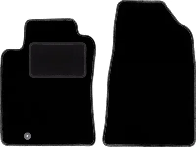 Immagine prodotto di Wielganizator tappetini auto velours anteriori adatto per Toyota Camry IV (1994-1998, berlina) neri, set 2 pz, con fissaggi