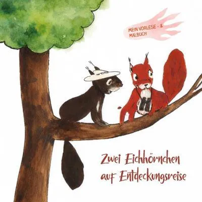 Immagine prodotto di Zwei Eichhörnchen auf Entdeckungsreise