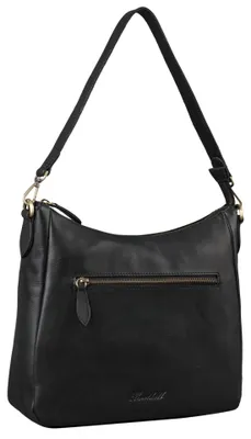 Produktbild von Benthill Damen Tasche Leder - Handtasche aus echtem Rindsleder - Umhängetasche mit Reißverschluss - Schultertasche / Ledertasche - Vintage Bag