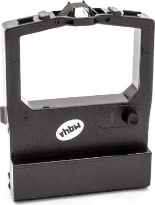Produktbild von vhbw Farbband Schriftband kompatibel mit Printec PR9350, PR9330 Nadeldrucker, Bondrucker - Schwarz
