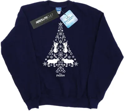 Produktbild von Disney - "Frozen" Sweatshirt für Herren BI25378 (S) (Marineblau)