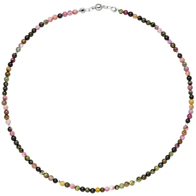 Produktbild von Halskette Kette Turmalin und Hämatin 45 cm